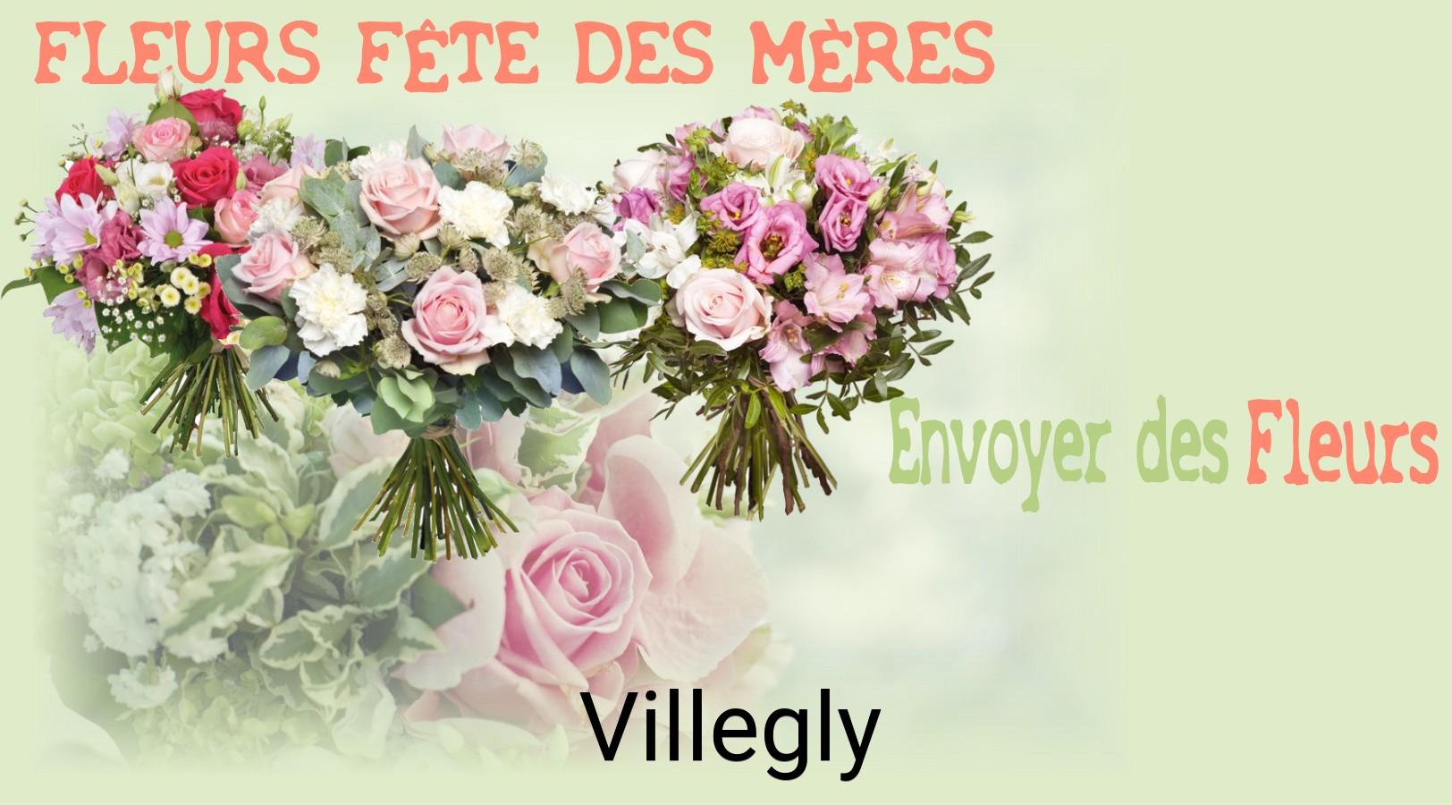 Bouquet de Fête des Mères livré à Villegly
